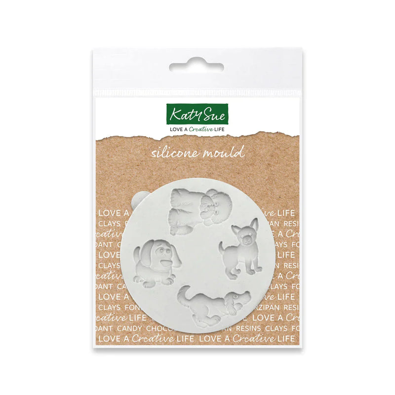 Miniature Puppies Silicone Mould-1
