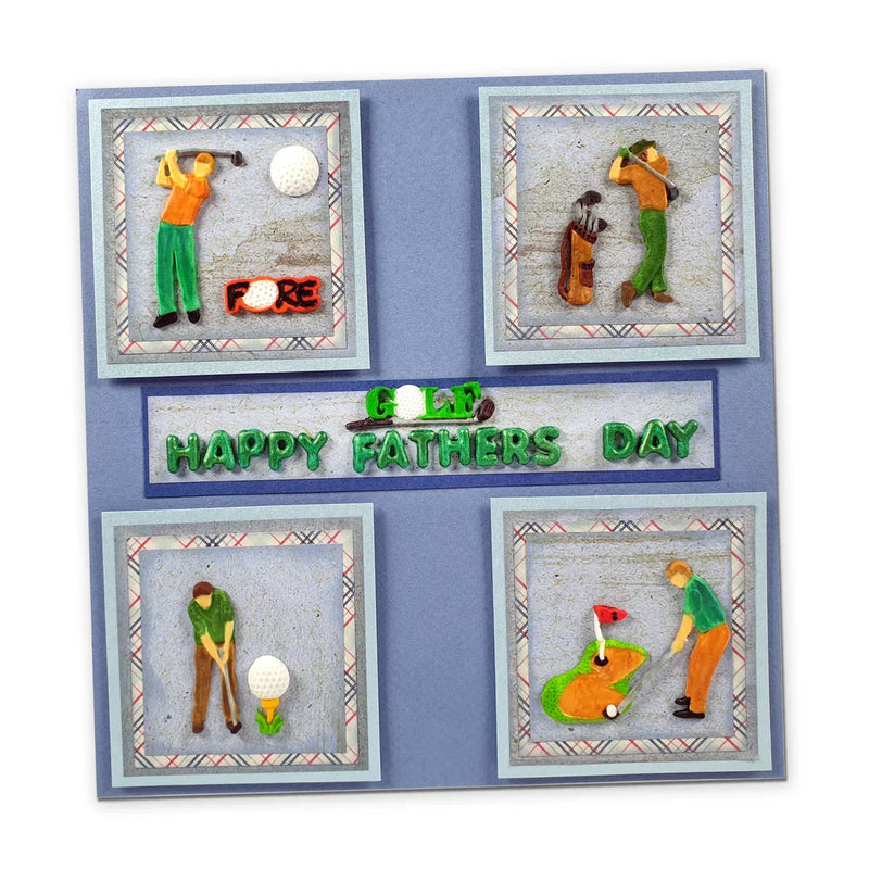 Miniature Golf Silicone Mould-3