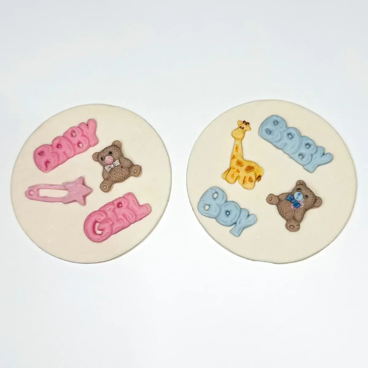 Miniature Baby Words and Extras Silicone Mould-6