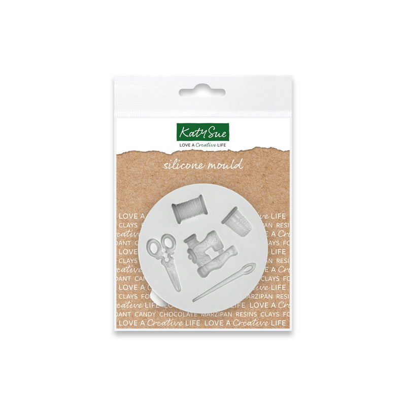 Miniature Sewing Set Silicone Mould-1