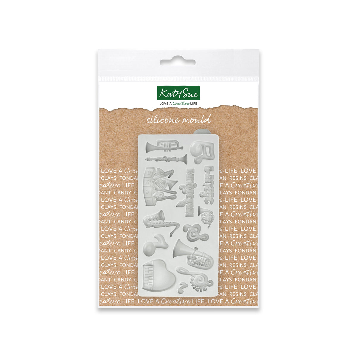 Miniature Music Set Silicone Mould-1
