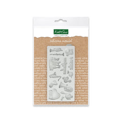 Miniature Music Set Silicone Mould-1