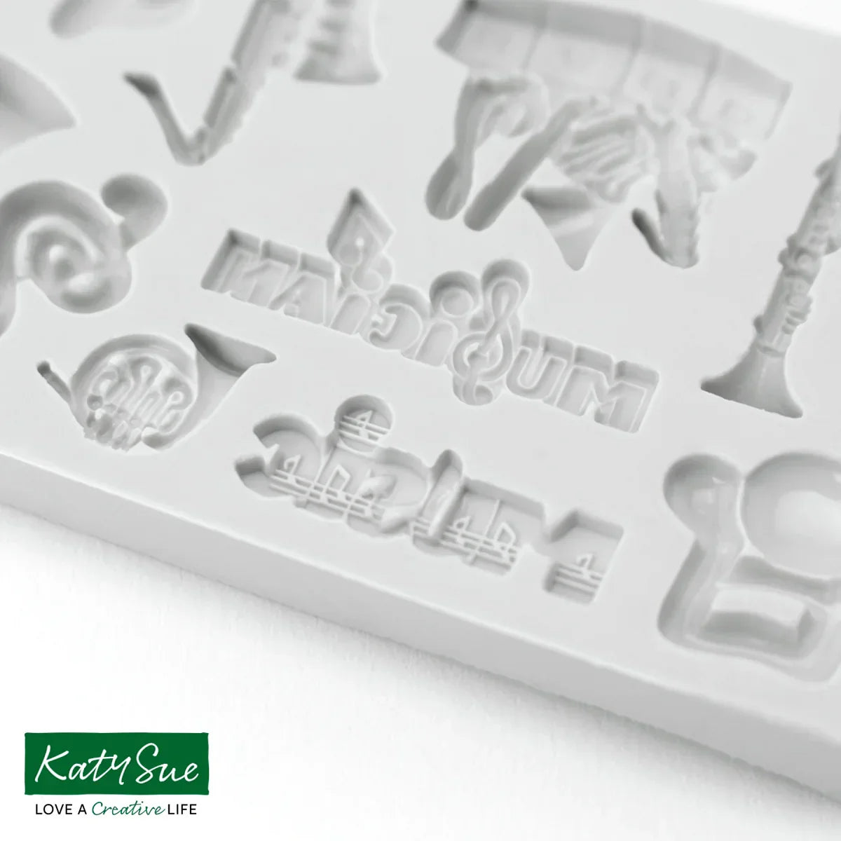 Miniature Music Set Silicone Mould-3
