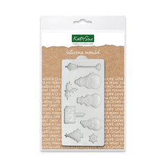 Miniature Let it Snow Silicone Mould-1