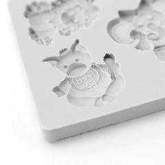 Moule en silicone pour boutons animaux miniatures-4