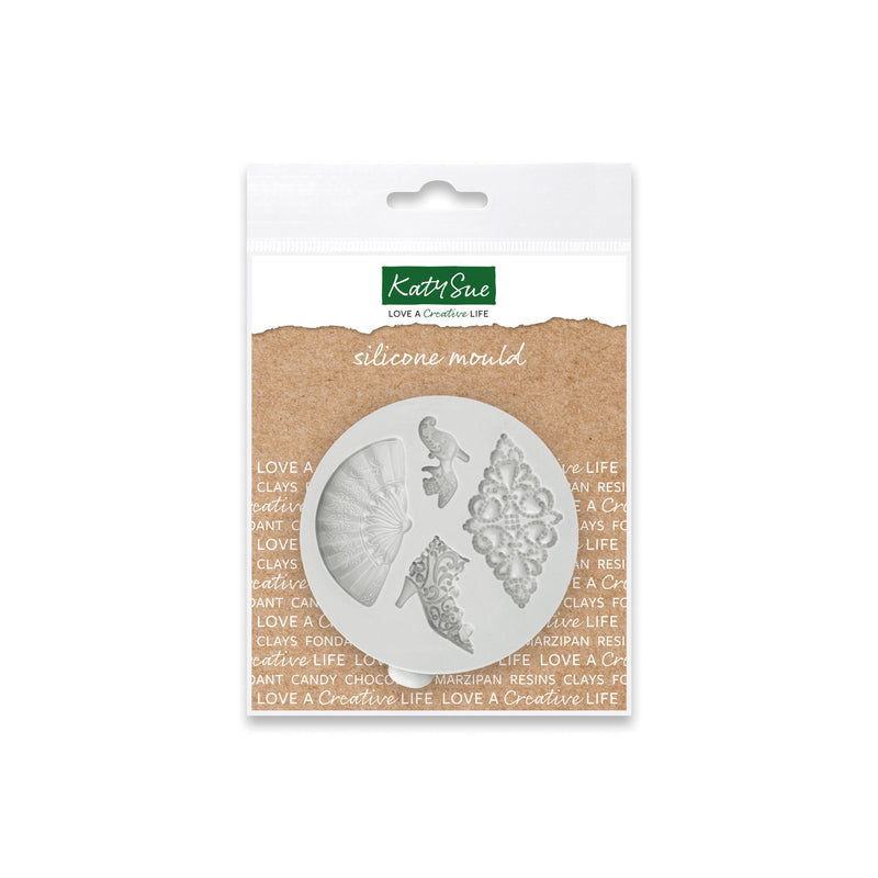 Molde de silicona para accesorios vintage en miniatura-1