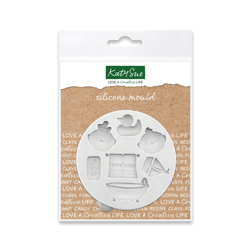 Miniature Bathtime Silicone Mould-1