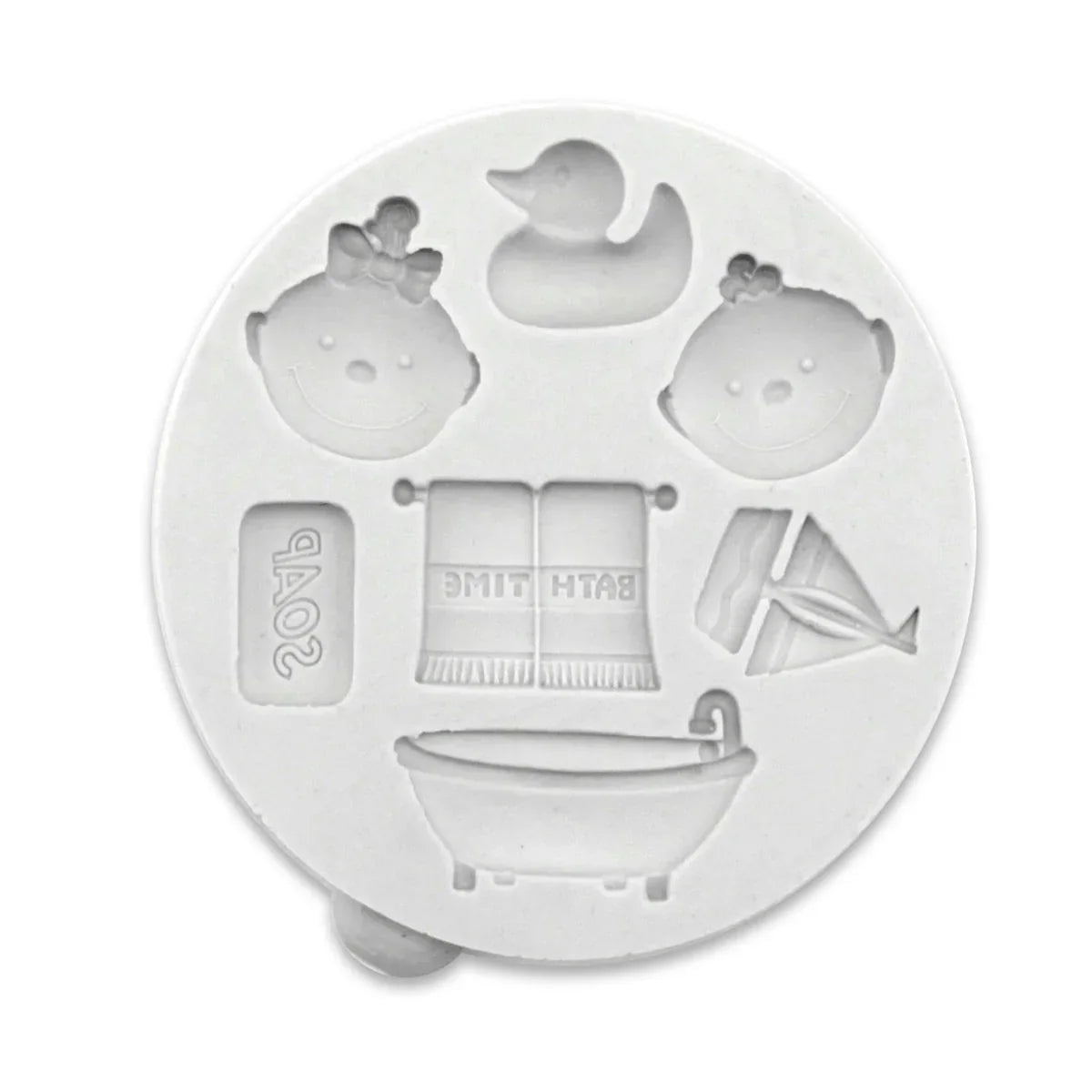 Miniature Bathtime Silicone Mould-2