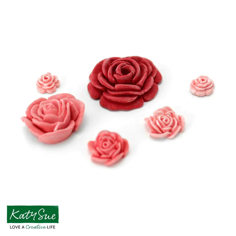 4 in 1 Roses Silicone Mould-3