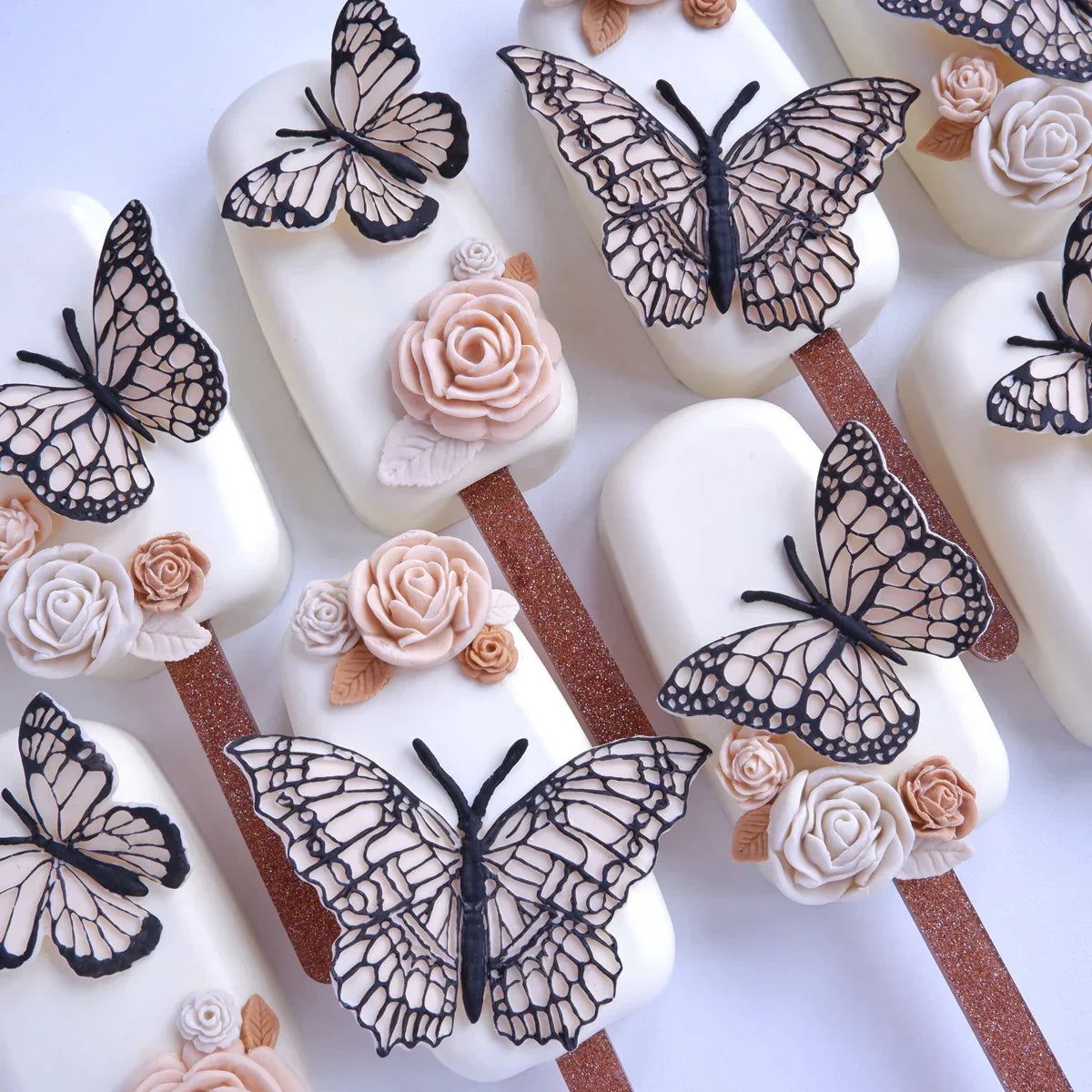 4 in 1 Roses Silicone Mould-5