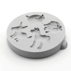 Miniature Farm Animals Silicone Mould-3