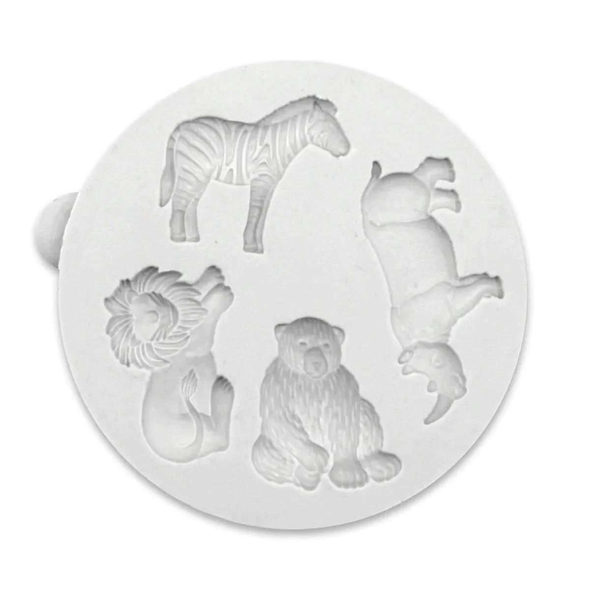 Miniature Wild Animals Silicone Mould-2