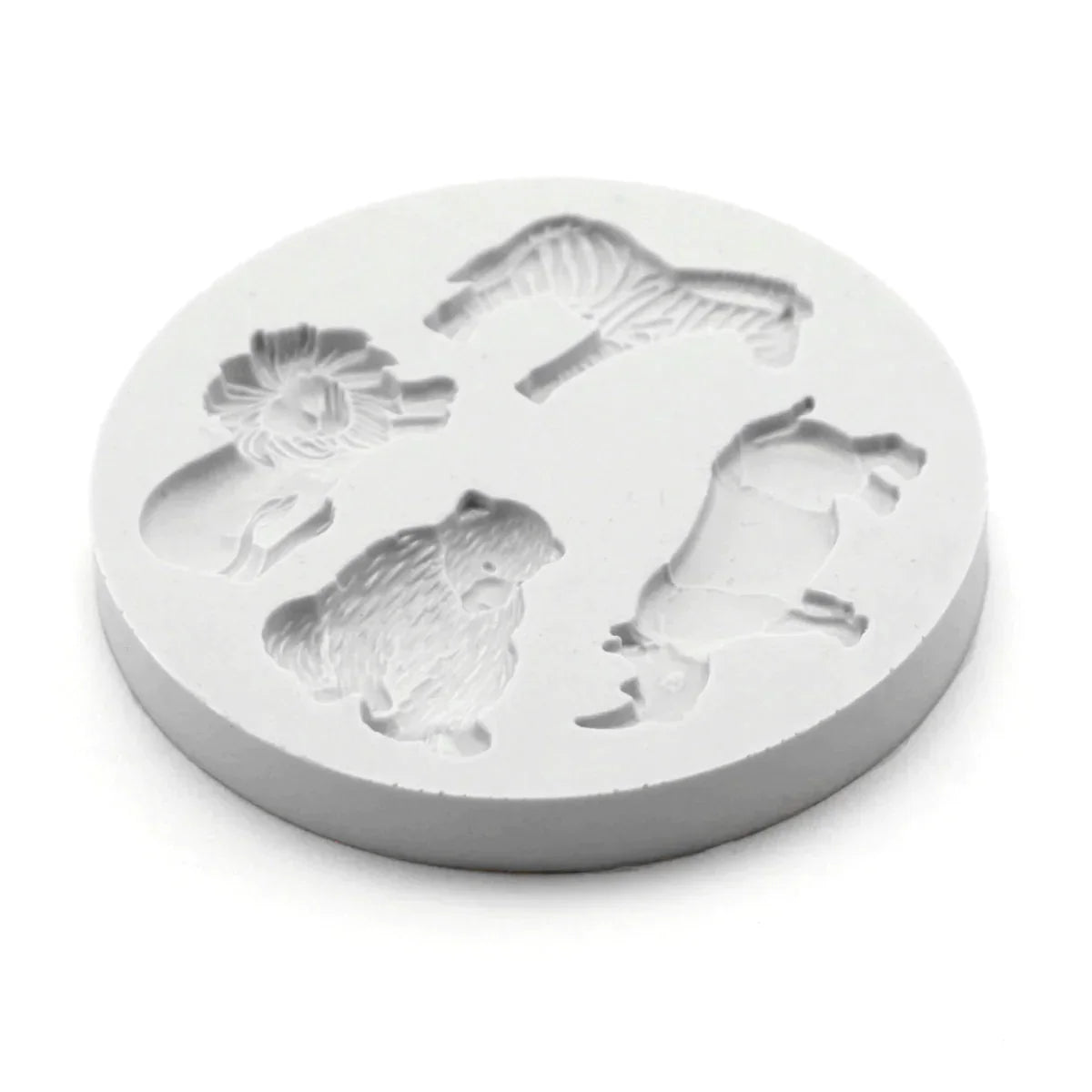 Miniature Wild Animals Silicone Mould-3