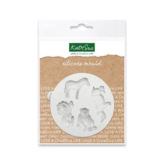 Miniature Wild Animals Silicone Mould-1