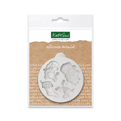 Molde de silicona para miniaturas navideñas-1