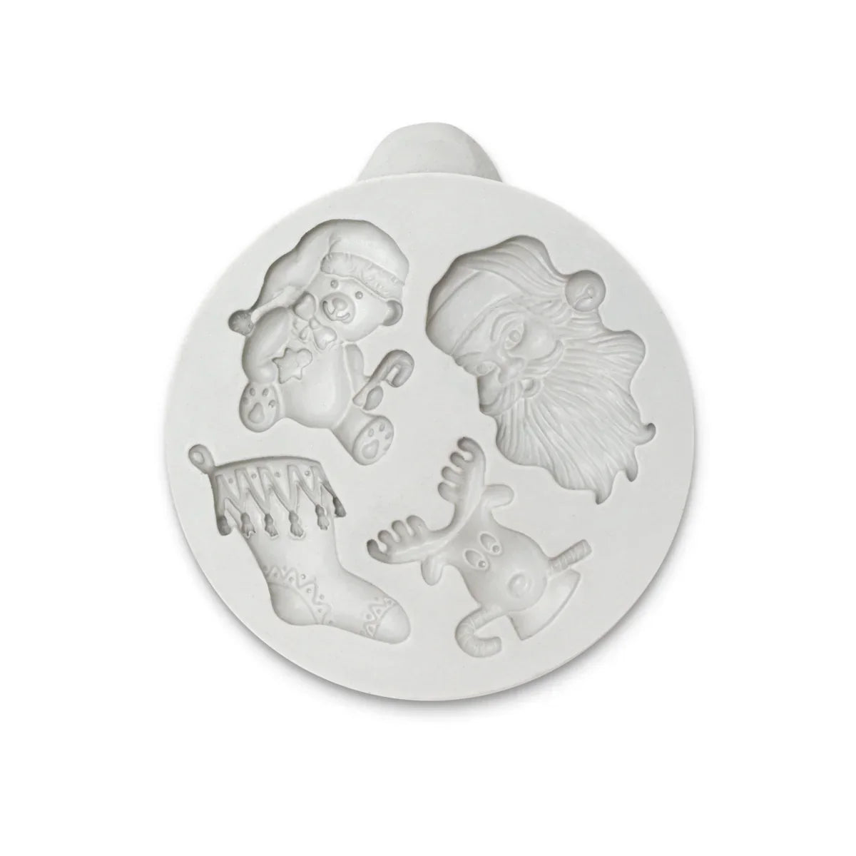 Molde de silicona para miniaturas navideñas-2