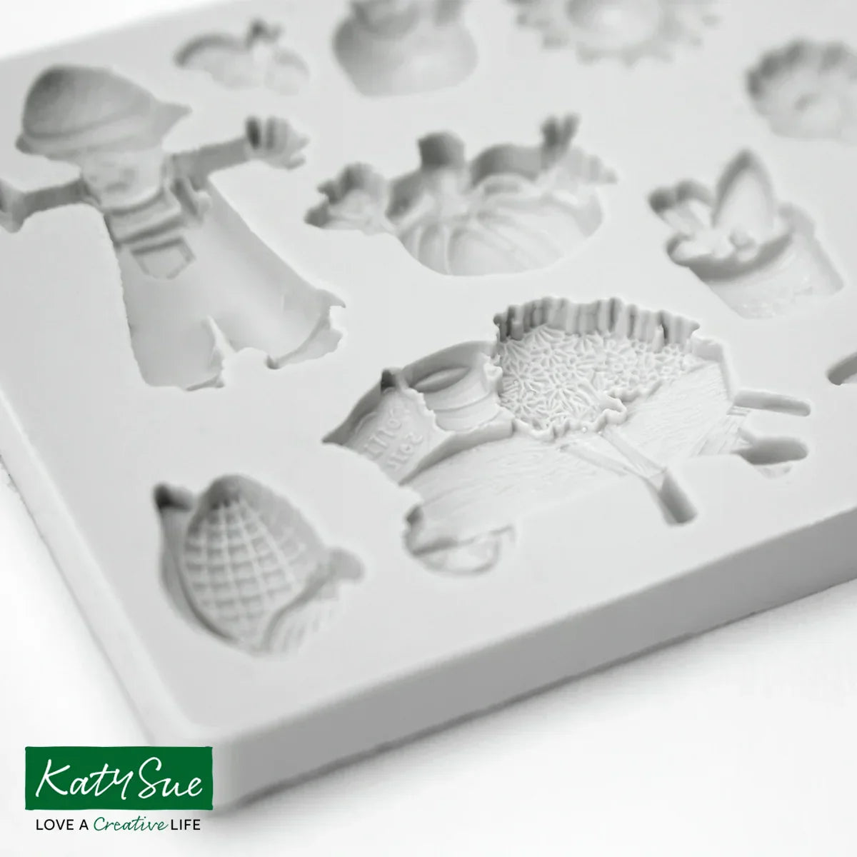 Miniature In the Garden Silicone Mould-2