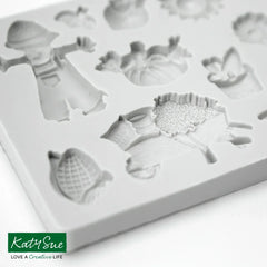 Miniature In the Garden Silicone Mould-2