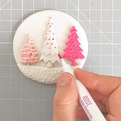 Miniature Christmas Trees Silicone Mould-6