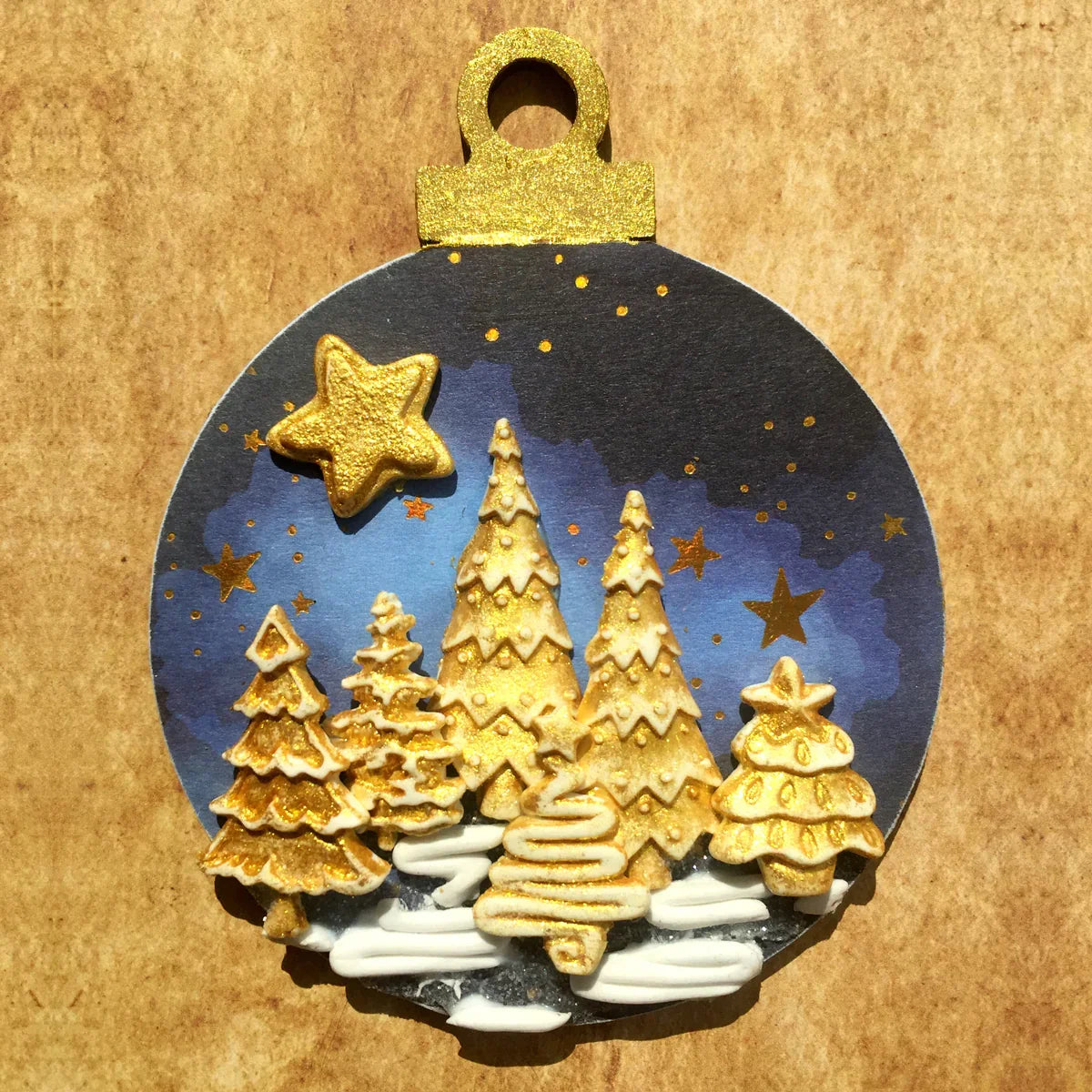 Miniature Christmas Trees Silicone Mould-7