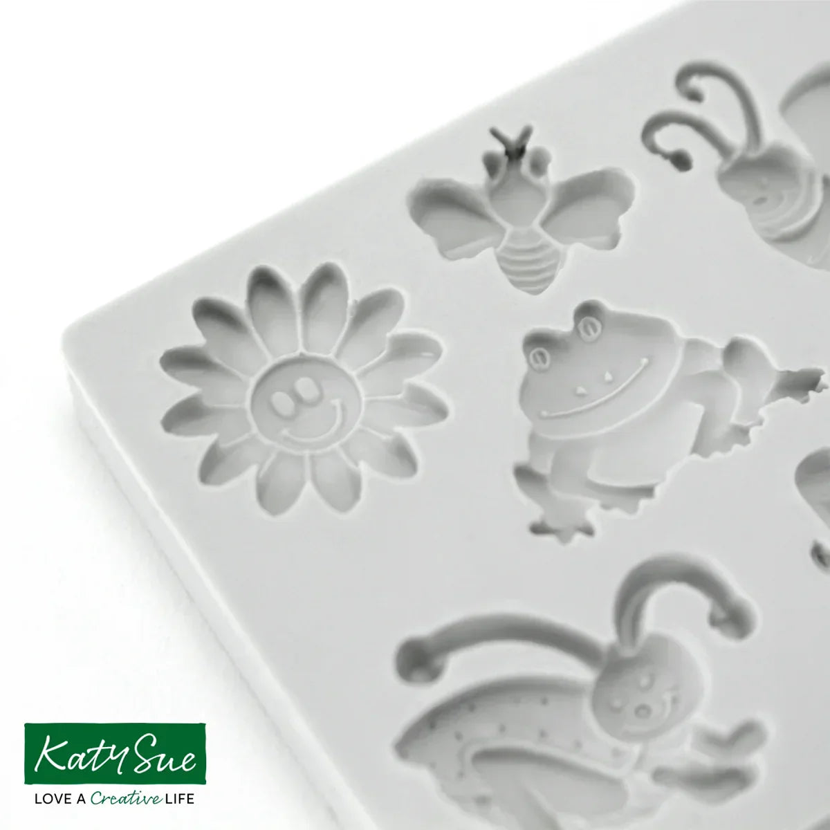 Miniature Summer Bugs Silicone Mould-4