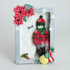 Molde para surtido de adornos en espiral-3