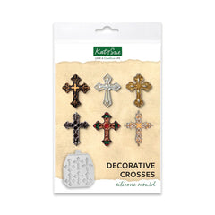 Decorative Crosses Silicone Mould-1