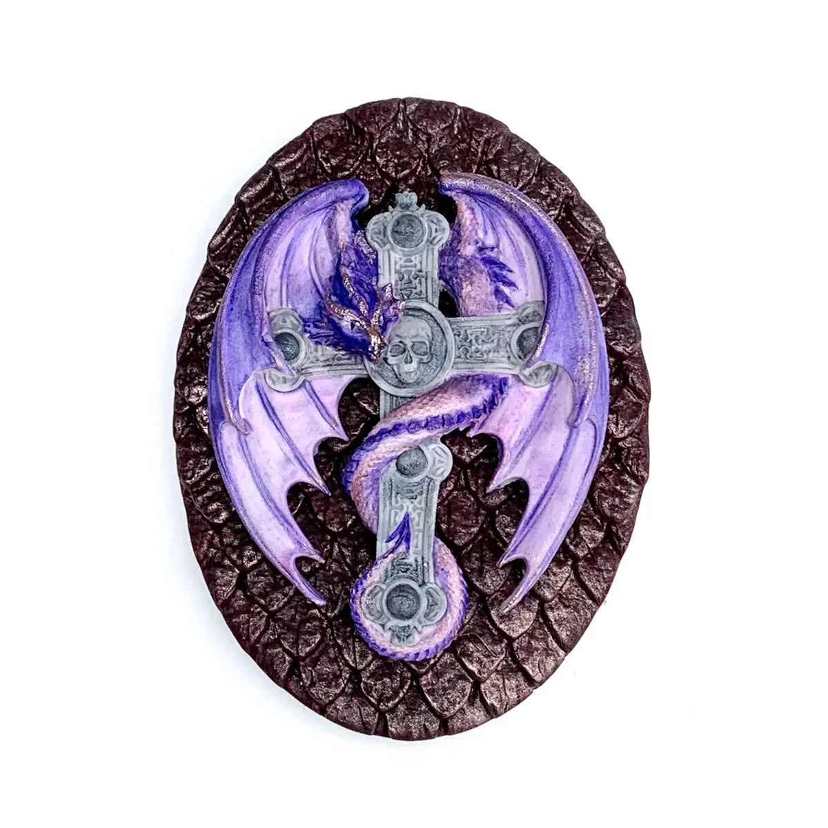 Dragon Cross Silicone Mould-6