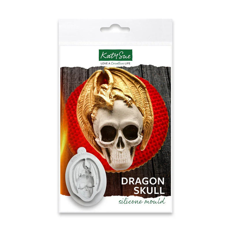 Dragon Skull Silicone Mould-1