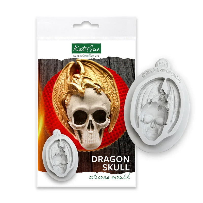Dragon Skull Silicone Mould-2