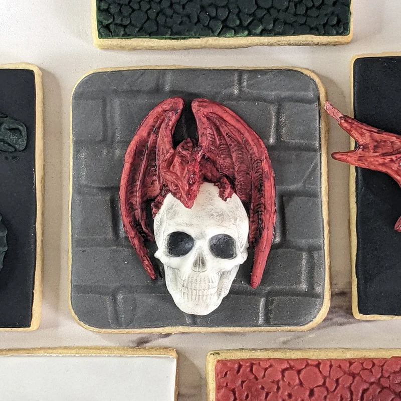 Dragon Skull Silicone Mould-4