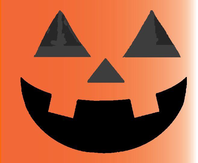 Frog's Whiskers Ink Stamp - Little Pumpkin Face-1