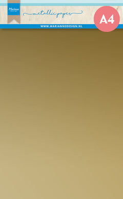 Marianne Design Metallic Paper - A4 - Gold-1