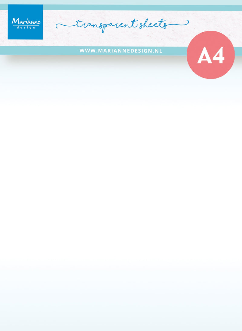 Marianne Design Transparent Sheets-1
