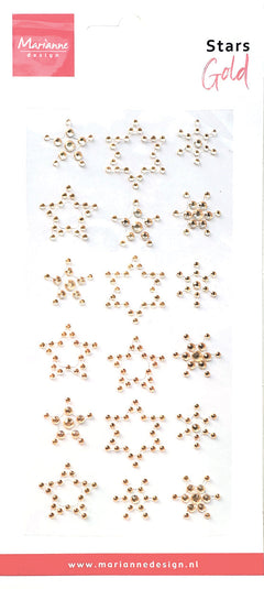 Marianne Design Stars - Rhinestones Gold-1