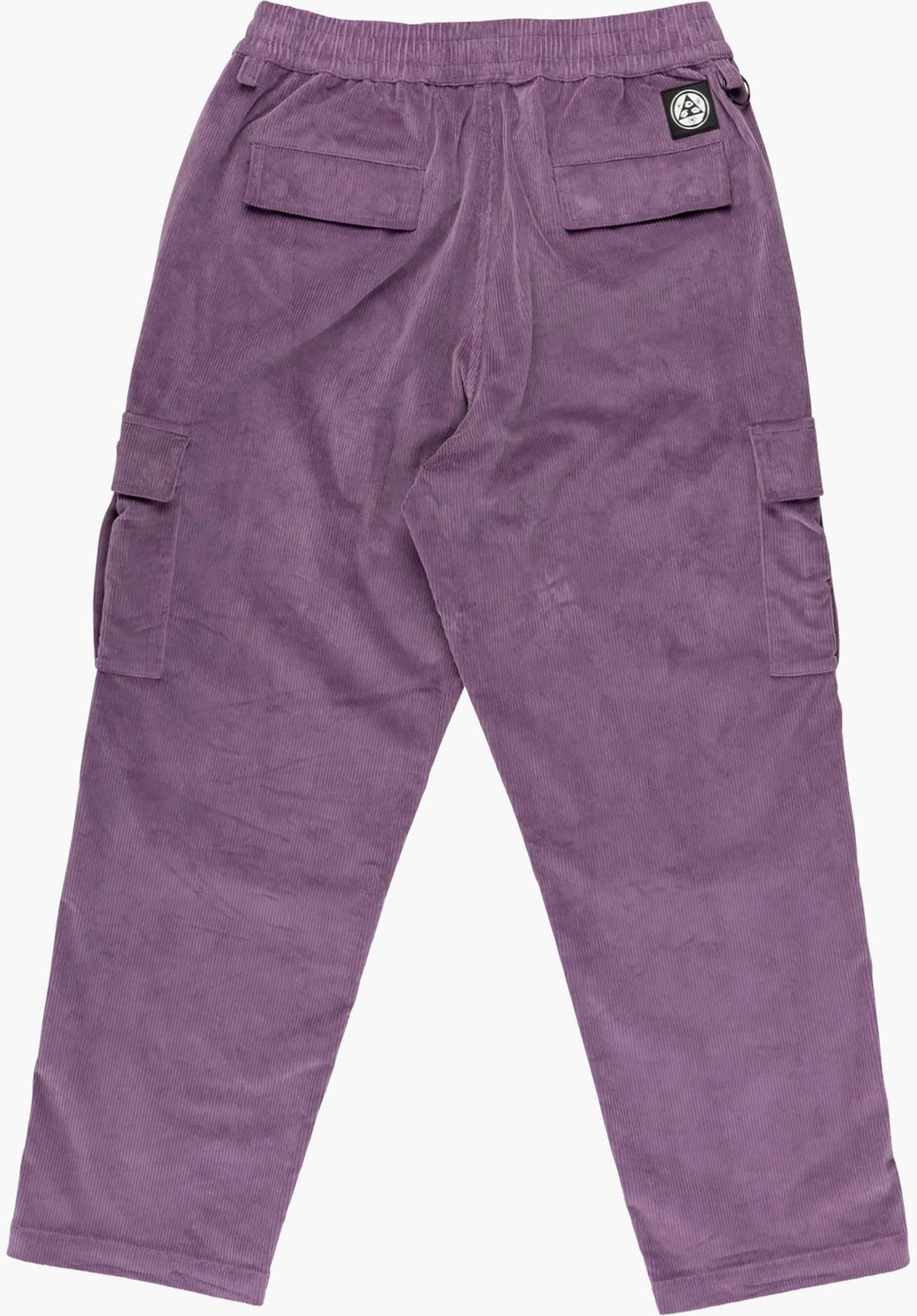 Welcome 'Chamber' Corduroy Cargo Pants - Berry-2