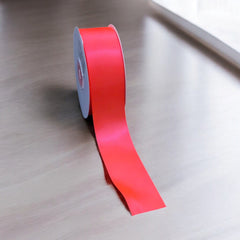Satin Ribbon Double Face-Neon Orange #600- 3.8 cm Wide-2