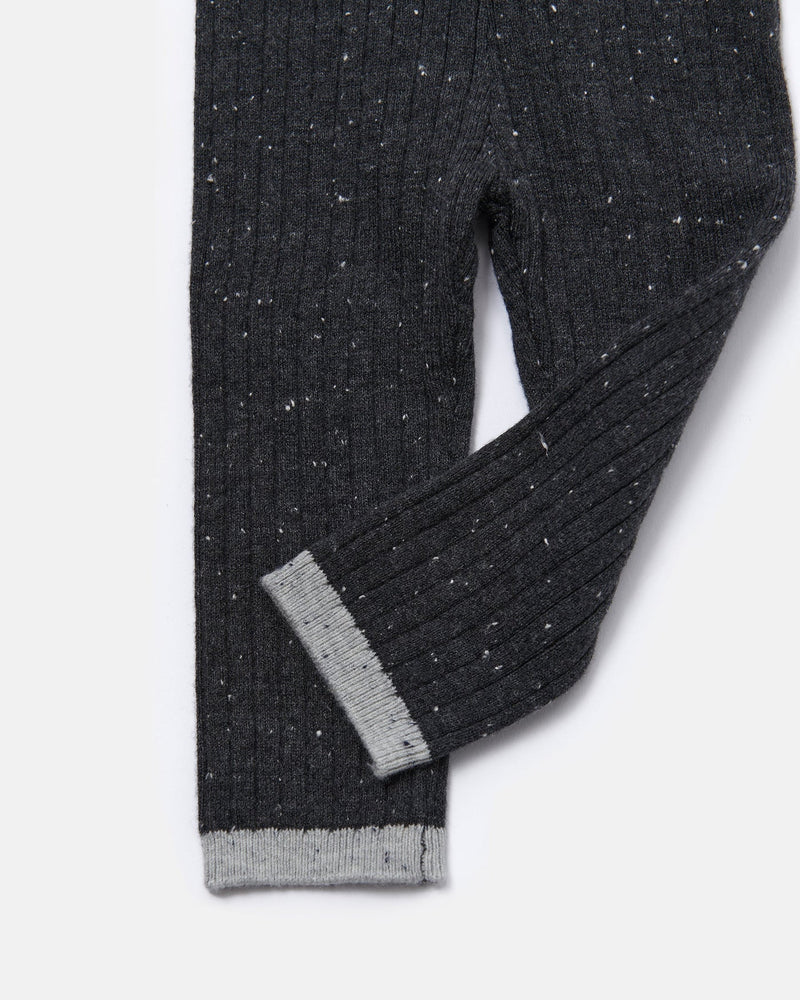 Hug Me Leggings | Black Melange | 7AM-2