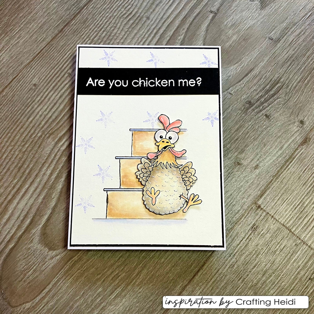 Vaessen Creative • Clear Stamps Christmas Chickens 2 10pcs-6