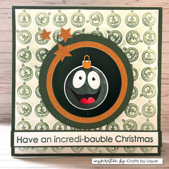 Vaessen Creative • Clear Stamps Christmas Baubles 1 12pcs-3
