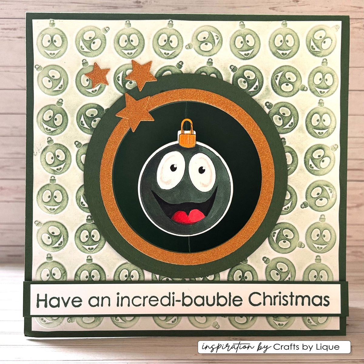 Vaessen Creative • Clear Stamps Christmas Baubles 2 12pcs-5