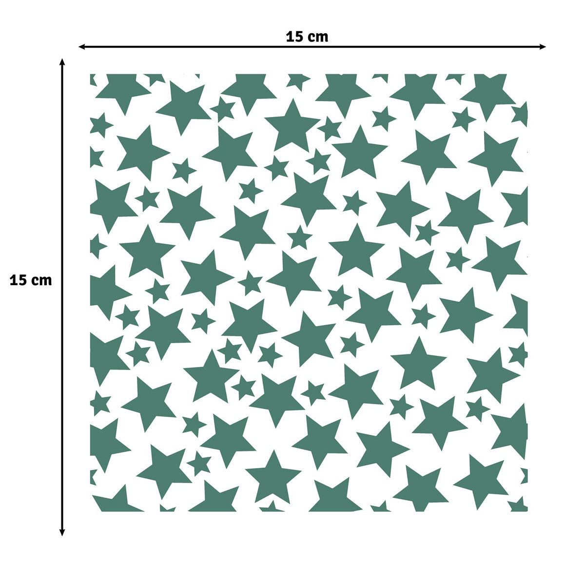 Vaessen Creative • Stencil Stars 5.9x5.9in-2