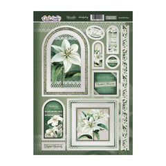 Heartfelt Lilies Card Topper Sheet-1