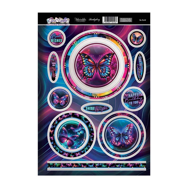Be Bold Card Topper Sheet-1