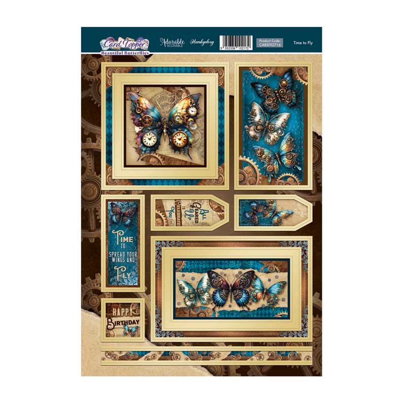 Time to Fly Card Topper Sheet-1