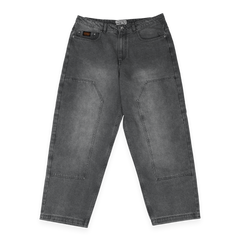 Frosted Skateboards 'Carpenter' Baggy Jeans - Faded Black-1