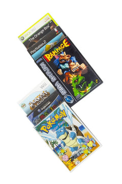 Nintendo Gamecube / XBOX 360 / WII / PS2 / DVD EVORETRO PET Protectors - Pack of 25-5