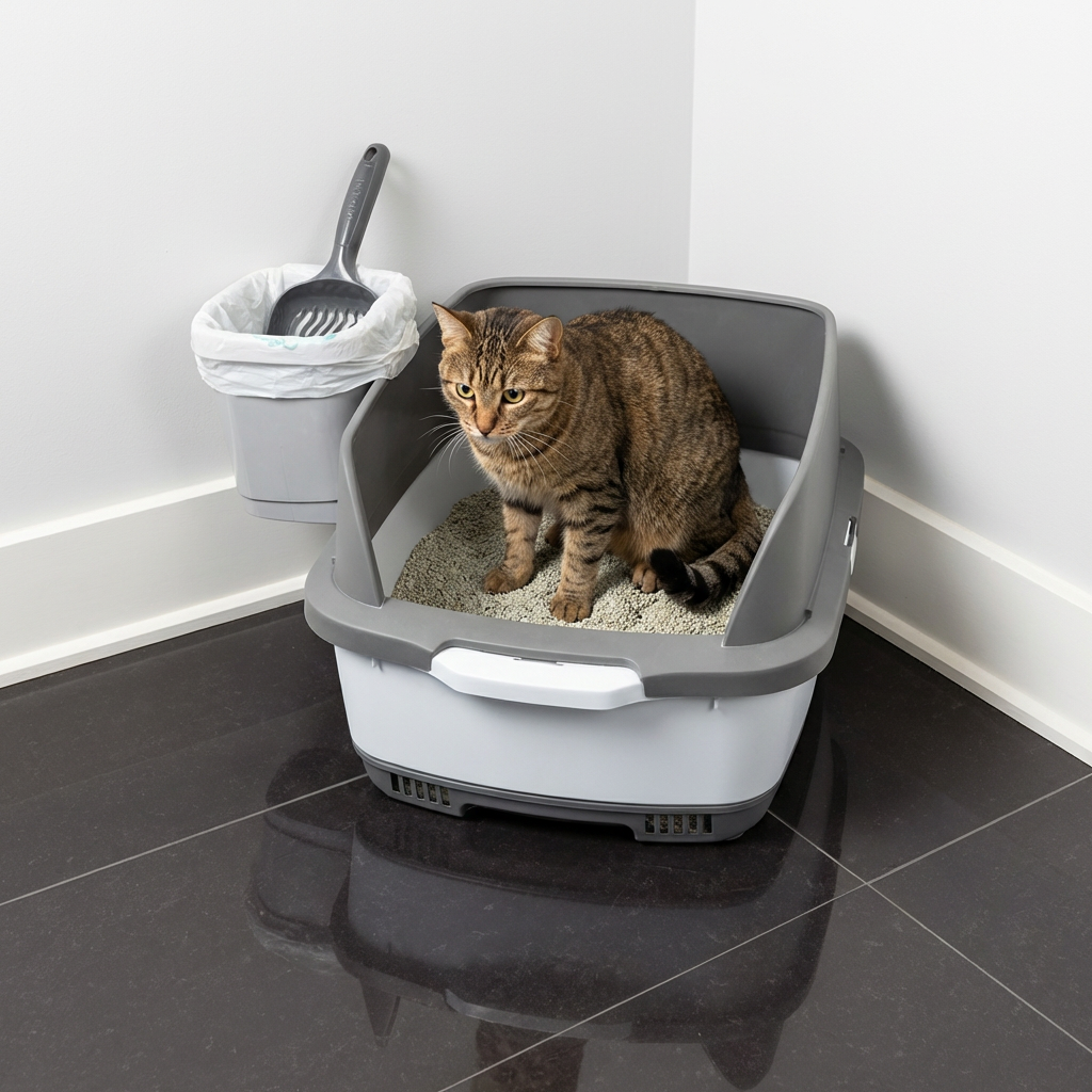 Cateco Odour-Eliminating Litter box - Complete Starter Kit-2