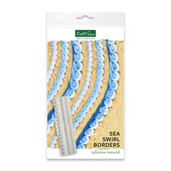 Sea Swirl Borders Silicone Mould-1
