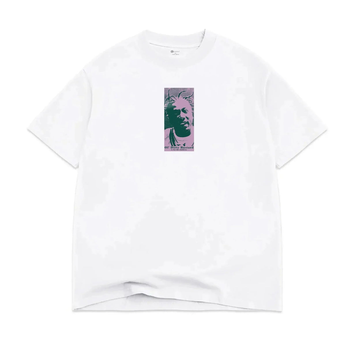 Color Bars x Ol’ Dirty Bastard 'For The Children' Tee - White-1